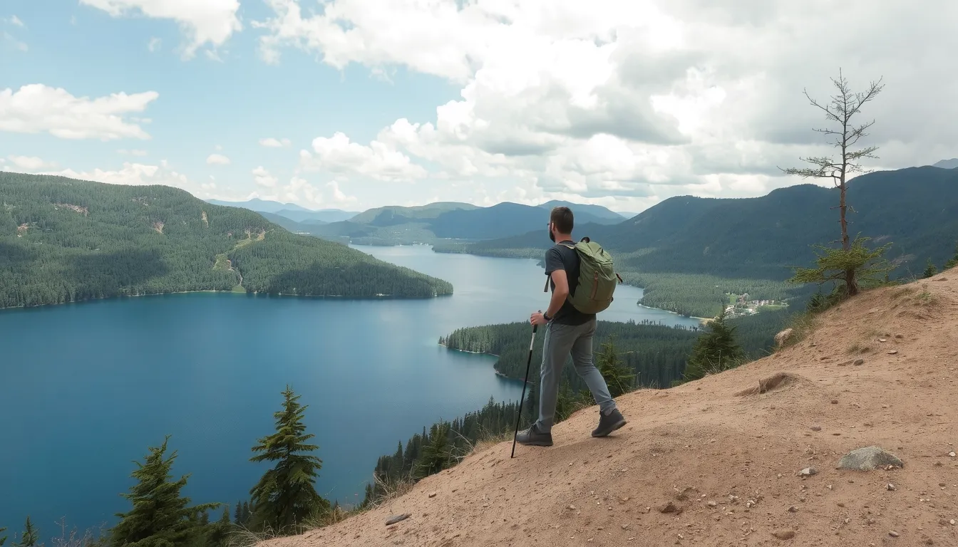 lac des settons randonnée