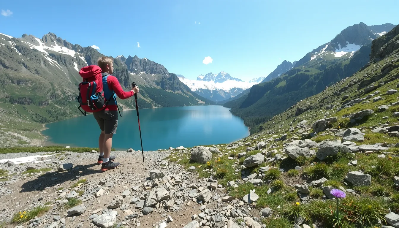 lac de la muzelle randonnée