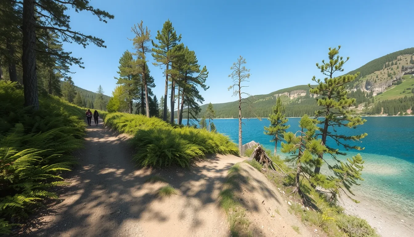 randonnée lac de chalain