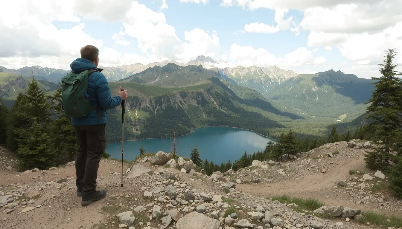 randonnée lac fourchu